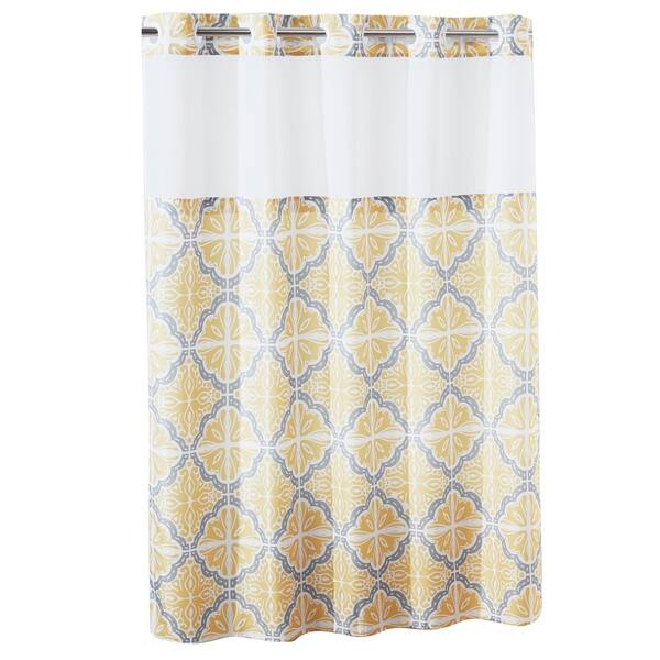 Shop Hookless Missio Plain Weave Shower Curtain With Peva Liner