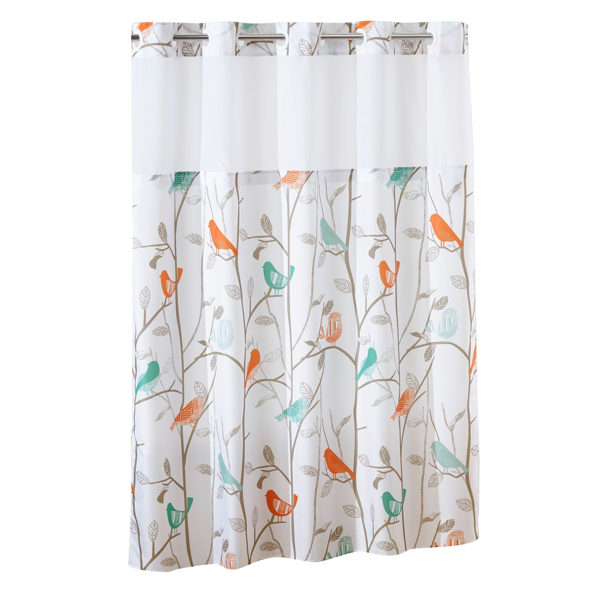 bird shower curtains 84 inch