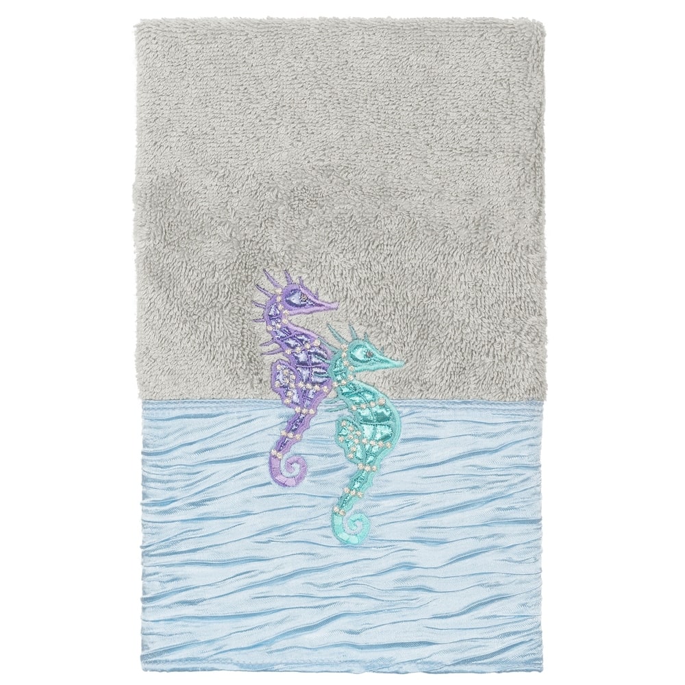 Authentic Hotel and Spa 100% Turkish Cotton Sofia Embellished Hand Towel