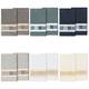Authentic Hotel and Spa 100% Turkish Cotton Vivian 2PC Embellished Bath Towel Set
