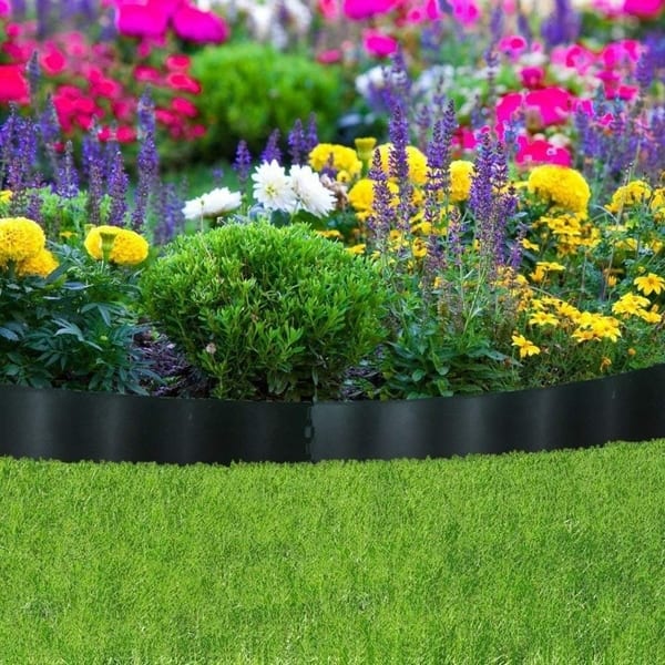 Shop Recycled Plastic Decorative Garden Border And Edging
