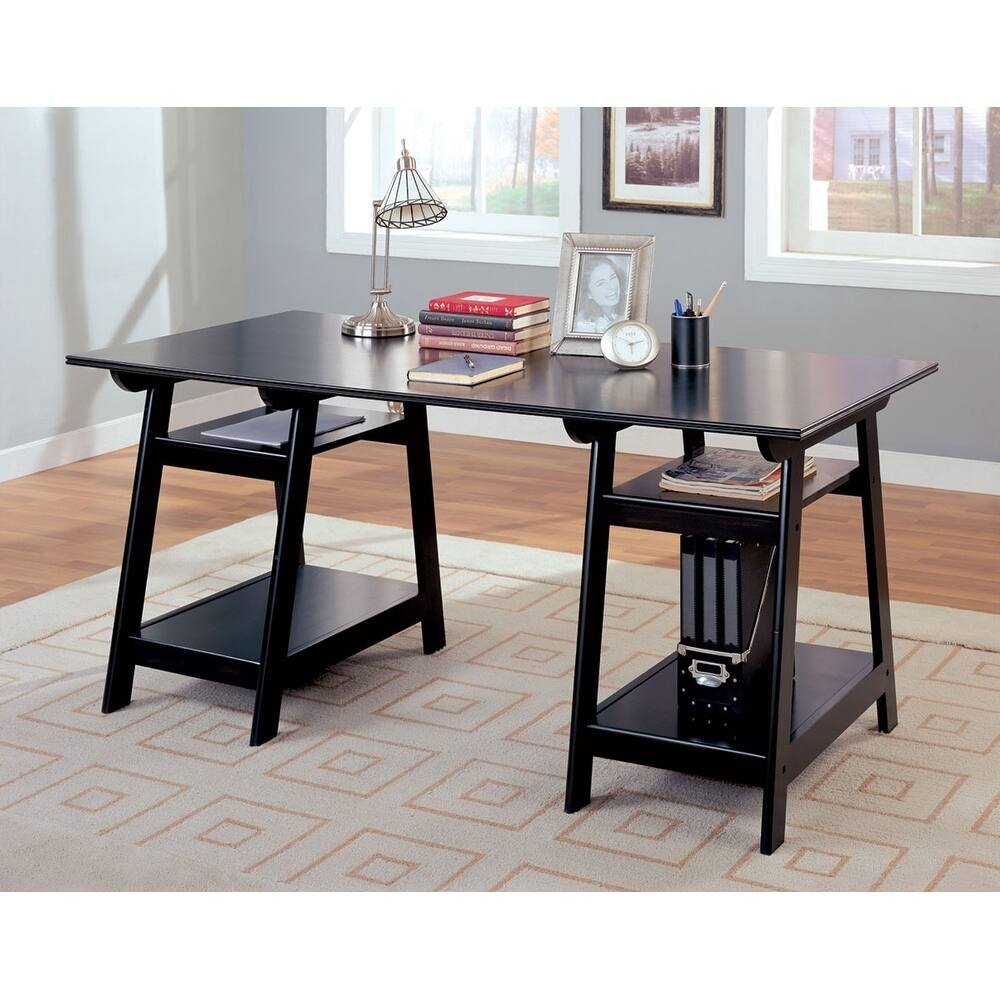 Pasco Casual Black Writing Desk