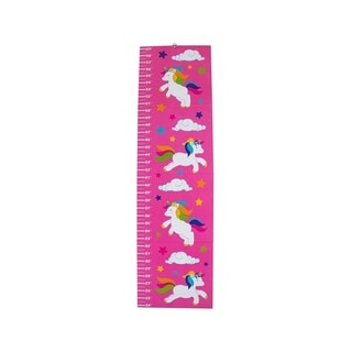 Growth Chart for Kids - Unicorn Wall Hanging Height Measuring Ruler - Up to 59"