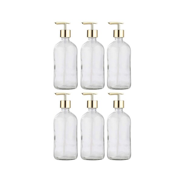 bathroom soap and lotion dispenser set