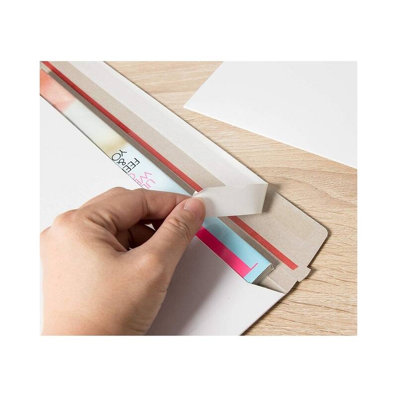 Stockroom Plus 25 Pack 12.5x12.5 Rigid Mailers for Shipping Photos, Documents, Calendars