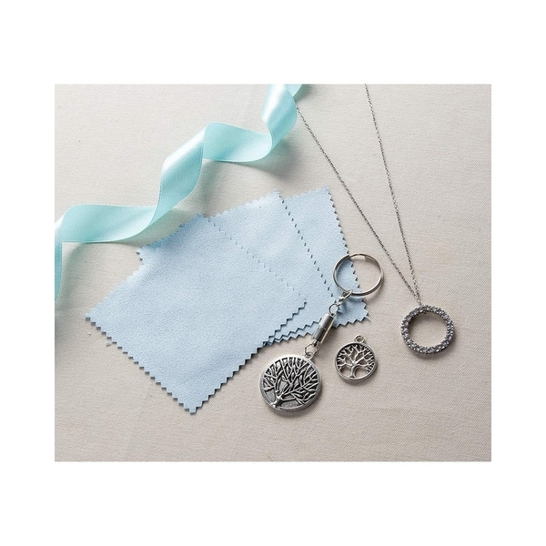 JSP/®Sterling Silver /& Gold Jewelry Polishing Cloth Cleaner 6 x8