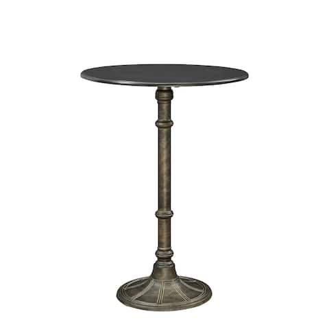 Copper Grove Beaumont Rustic Dark Russet and Antique Bronze Counter Table