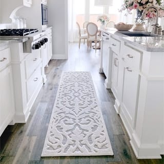 My Texas House by Orian Indoor/Outdoor Lady Bird Natural Runner Rug - 1'11" x 7'6"