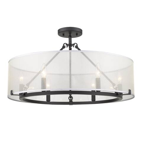 Alyssa 6 Light Semi-Flush