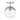 Dixon Mid-century Modern 1-light Semi-flush Mount Orb Light