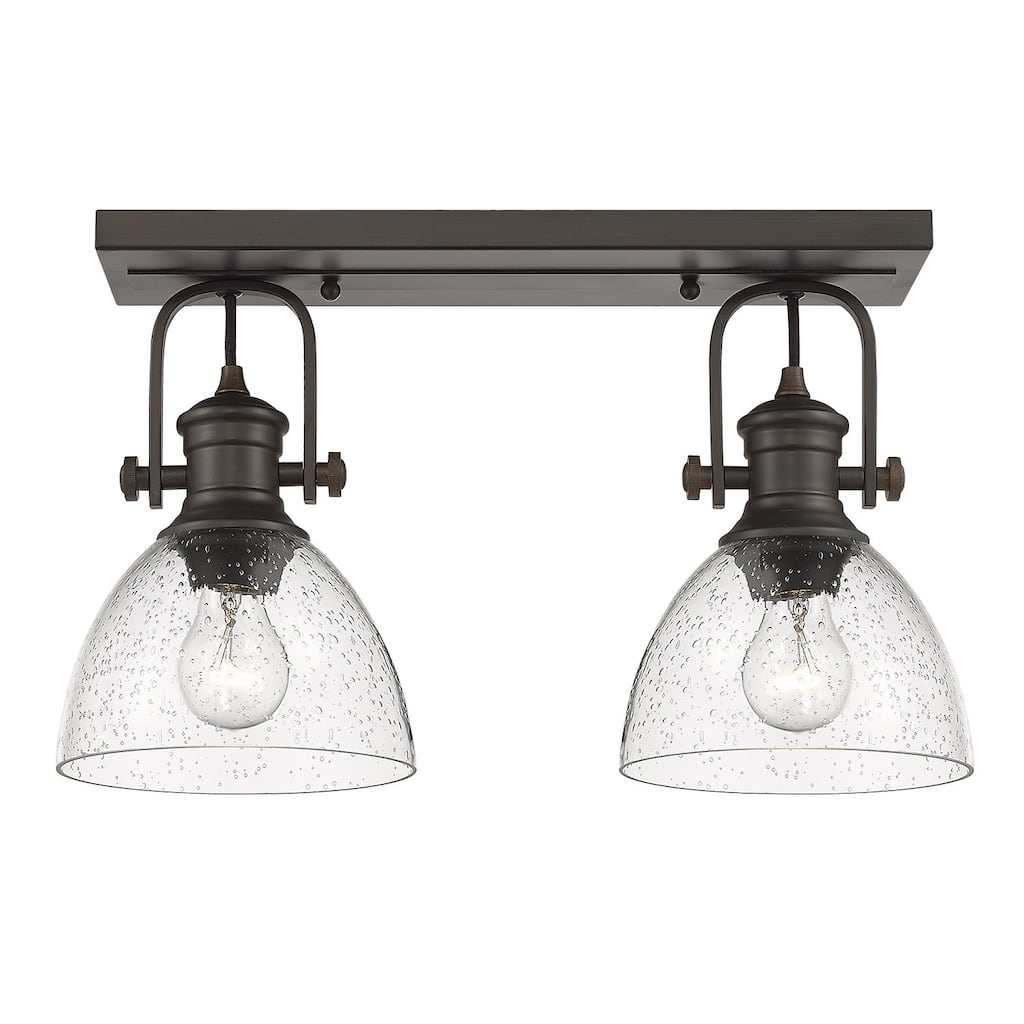 Hines 2 Light Semi-Flush