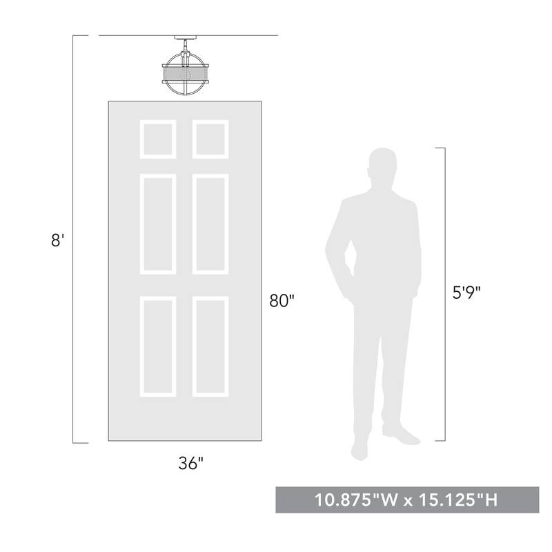 Colson Semi-Flush