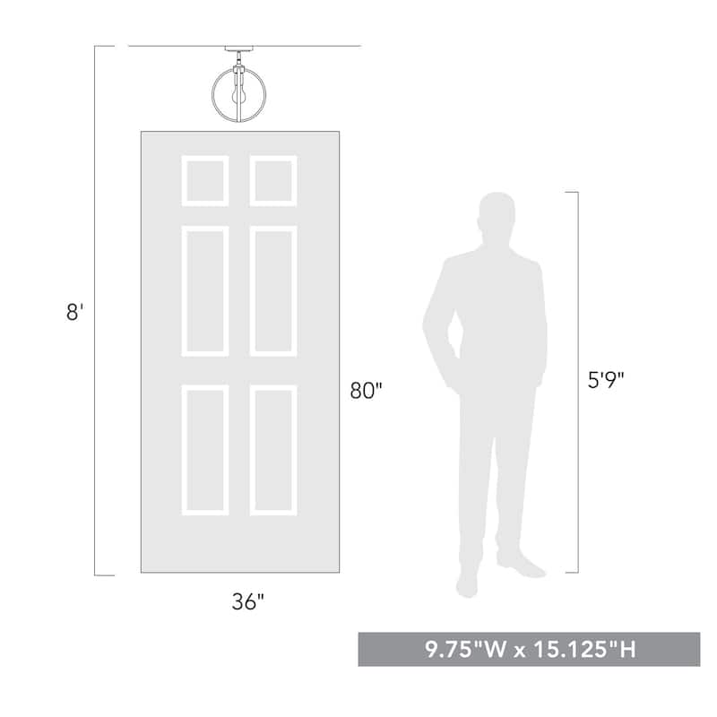 Colson Semi-Flush