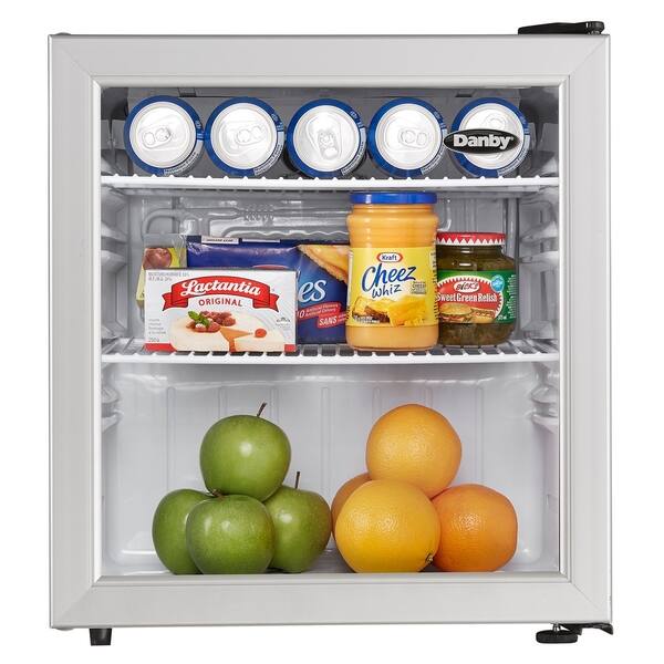 Shop Danby 1 6 Cu Ft Glass Door Commercial Refrigerator