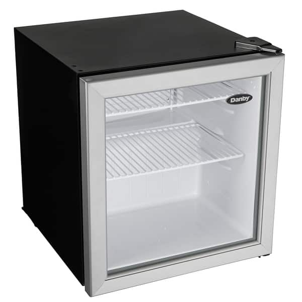 Shop Danby 1 6 Cu Ft Glass Door Commercial Refrigerator