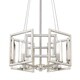preview thumbnail 5 of 5, Marco 4 Light Pendant Pewter