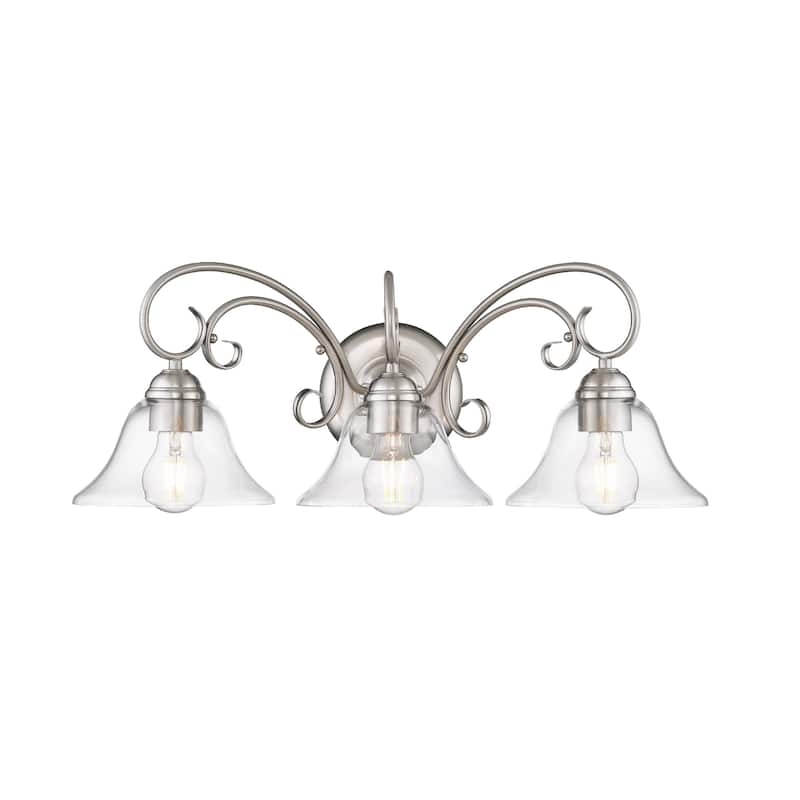Homestead 3 Light Bath Vanity - Pewter