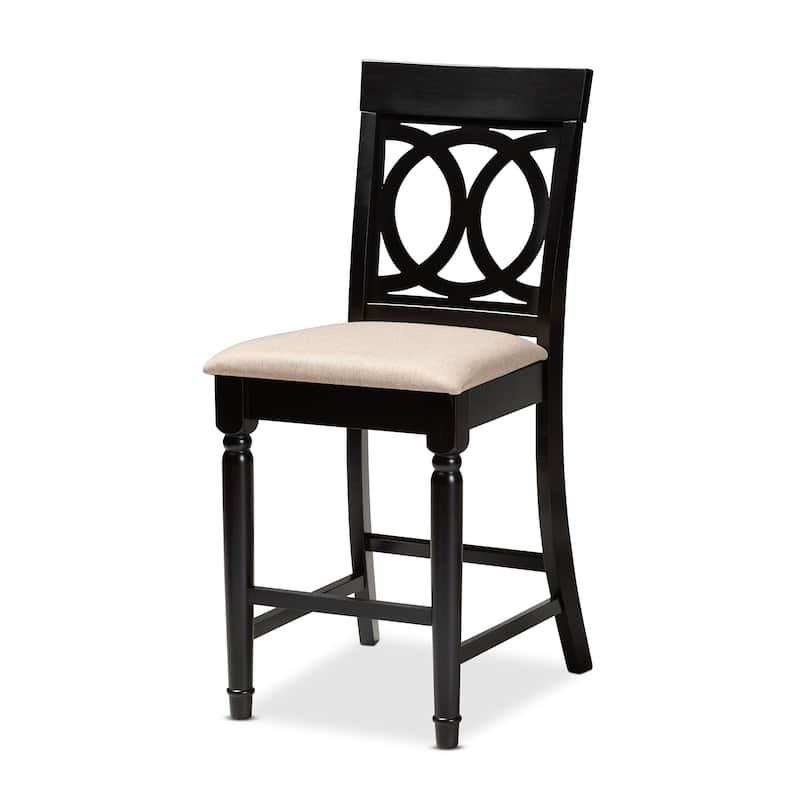 Verina Modern and Contemporary Upholstered 5-Piece Wood Pub Set