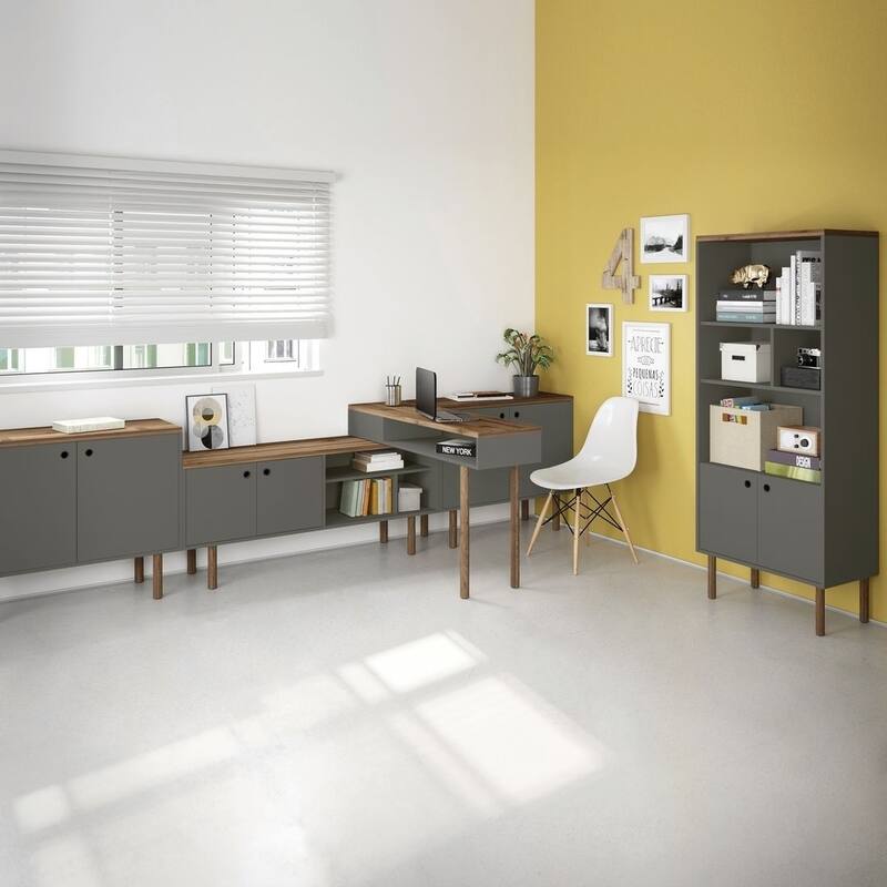 Windsor Modern 2 Shelf Console Accent Entryway Table