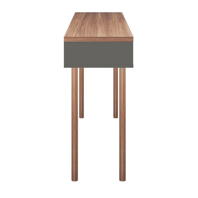 Windsor Modern 2 Shelf Console Accent Entryway Table