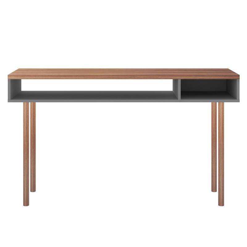 Windsor Modern 2 Shelf Console Accent Entryway Table