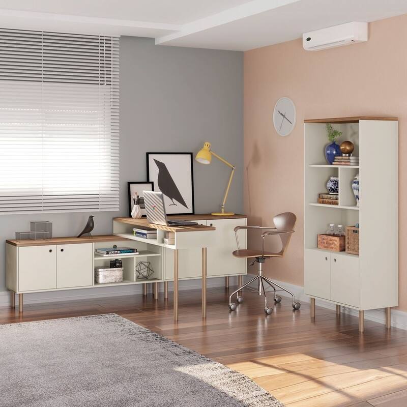 Windsor Modern 2 Shelf Console Accent Entryway Table