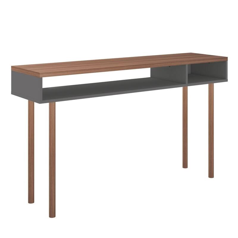 Windsor Modern 2 Shelf Console Accent Entryway Table