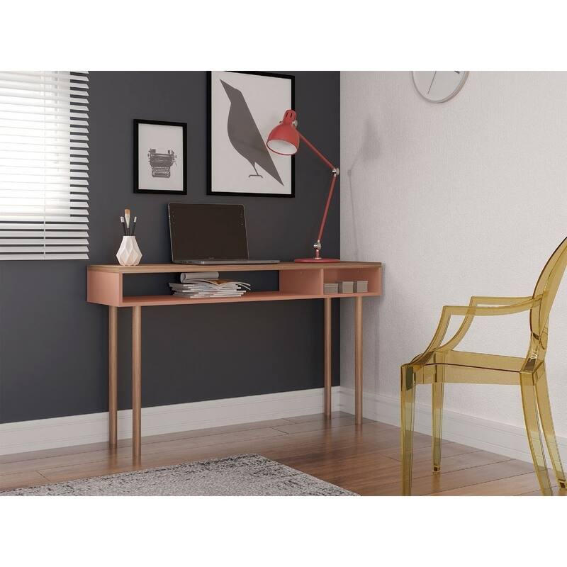 Windsor Modern 2 Shelf Console Accent Entryway Table