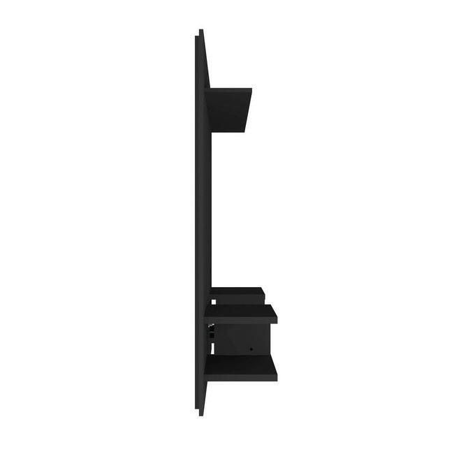 Manhattan Comfort Kingbird Wood 64 In. Living Room Entertainment Furniture