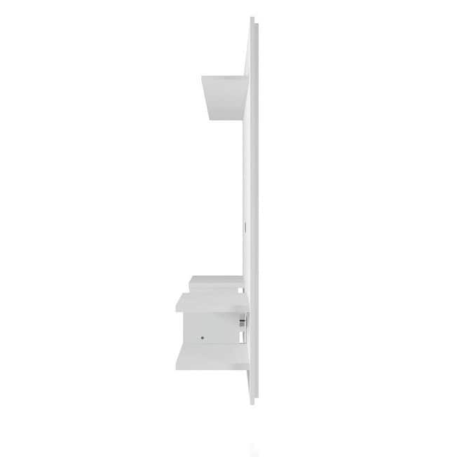 Manhattan Comfort Kingbird Wood 64 In. Living Room Entertainment Furniture