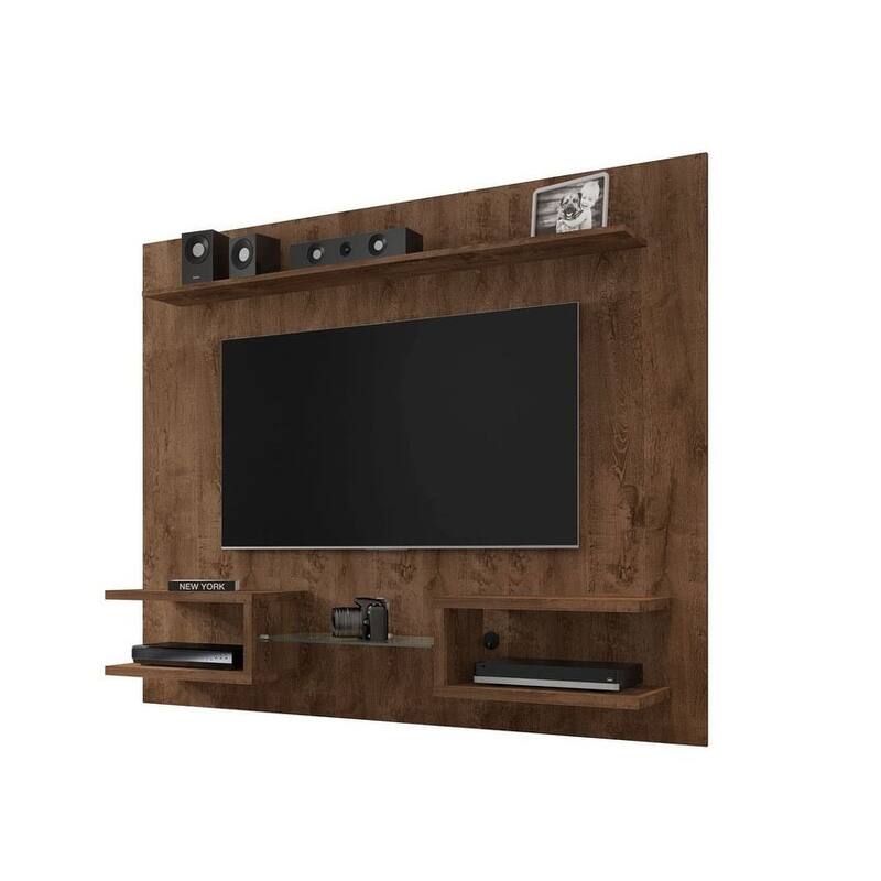 Manhattan Comfort Kingbird Wood 64 In. Living Room Entertainment Furniture
