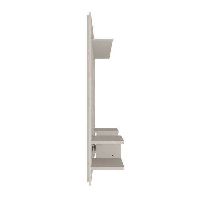 Manhattan Comfort Kingbird Wood 64 In. Living Room Entertainment Furniture