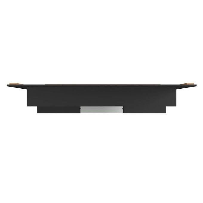 Manhattan Comfort Kingbird Wood 64 In. Living Room Entertainment Furniture