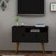 preview thumbnail 34 of 40, Carson Carrington Batfinnbo Solid Wood Leg TV Stand