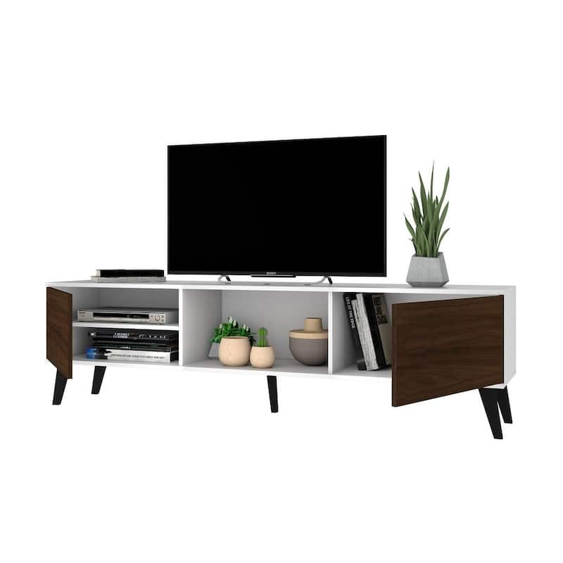 Manhattan Comfort Takajarvi Mid Century Modern Media Cabinet