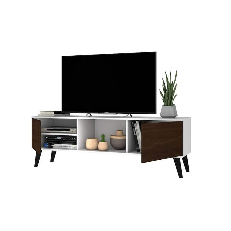 Manhattan Comfort Takajarvi Mid Century Modern Media Cabinet
