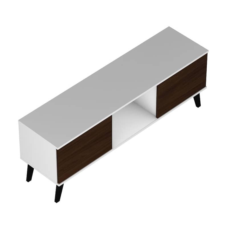 Manhattan Comfort Takajarvi Mid Century Modern Media Cabinet