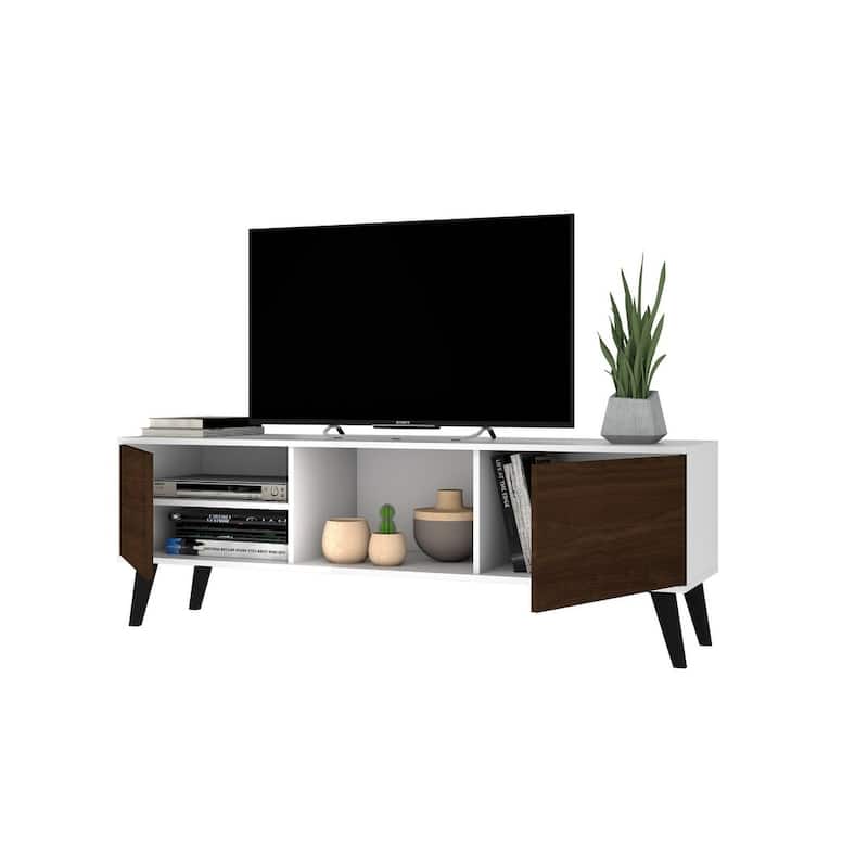 Manhattan Comfort Takajarvi Mid Century Modern Media Cabinet