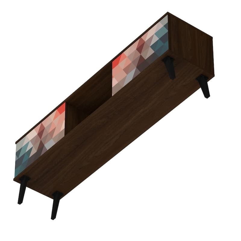 Manhattan Comfort Takajarvi Mid Century Modern Media Cabinet