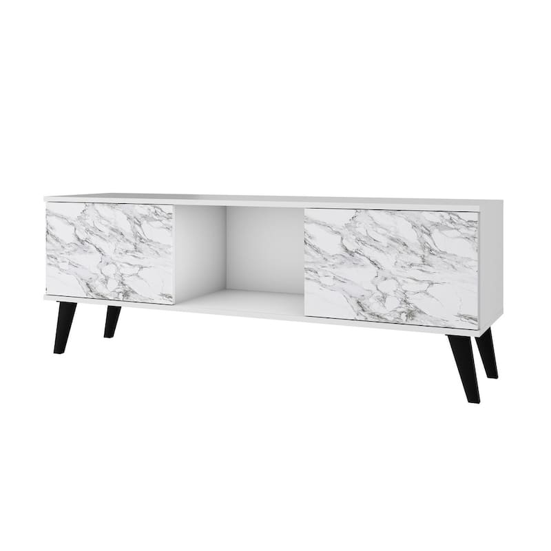 Manhattan Comfort Takajarvi Mid Century Modern Media Cabinet