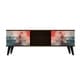 preview thumbnail 28 of 104, Manhattan Comfort Takajarvi Mid Century Modern Media Cabinet