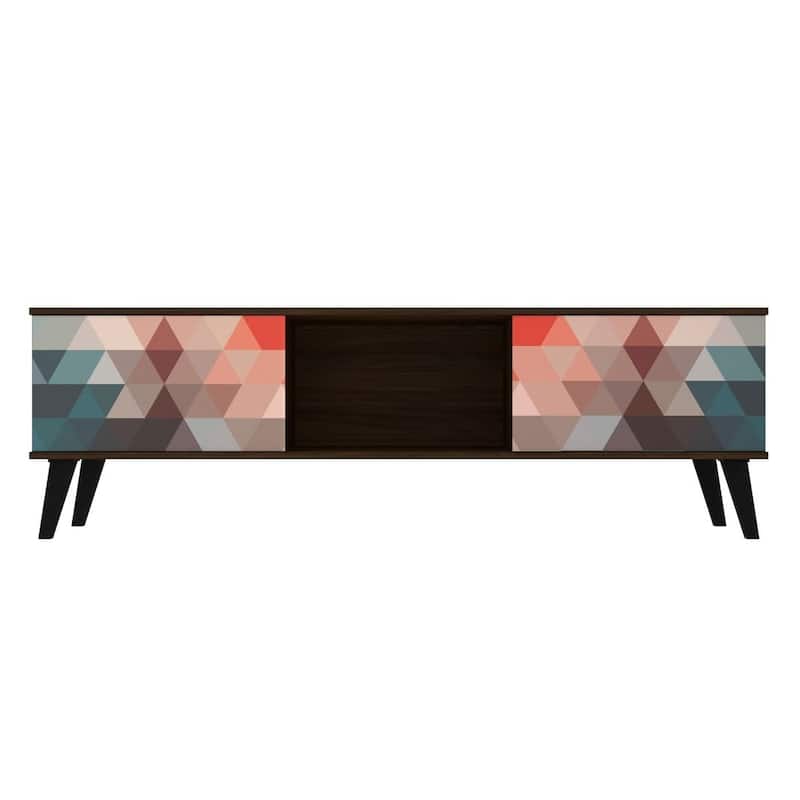 Manhattan Comfort Takajarvi Mid Century Modern Media Cabinet