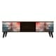 preview thumbnail 63 of 104, Manhattan Comfort Takajarvi Mid Century Modern Media Cabinet