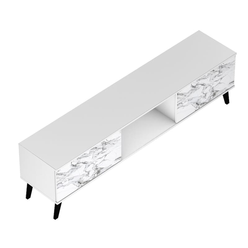 Manhattan Comfort Takajarvi Mid Century Modern Media Cabinet
