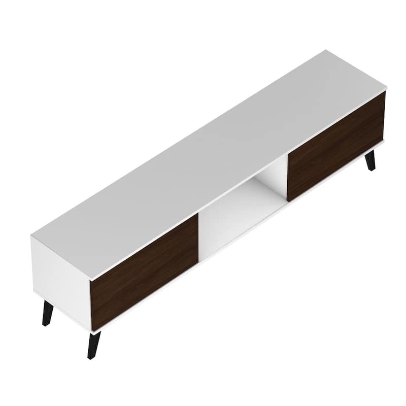 Manhattan Comfort Takajarvi Mid Century Modern Media Cabinet