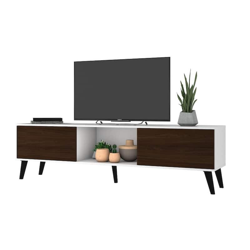Manhattan Comfort Takajarvi Mid Century Modern Media Cabinet