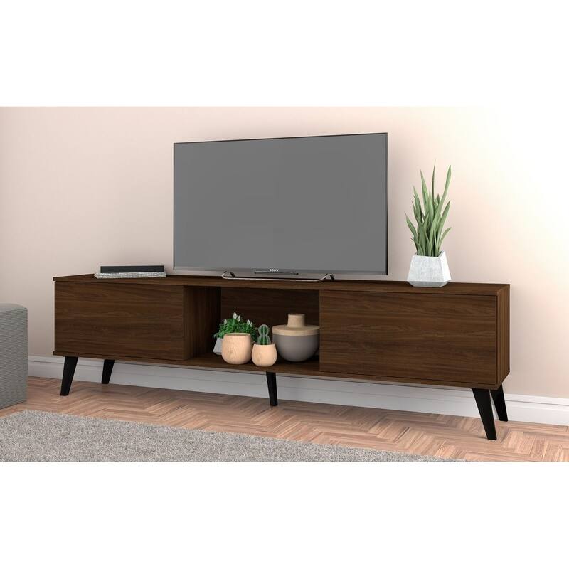 Manhattan Comfort Takajarvi Mid Century Modern Media Cabinet