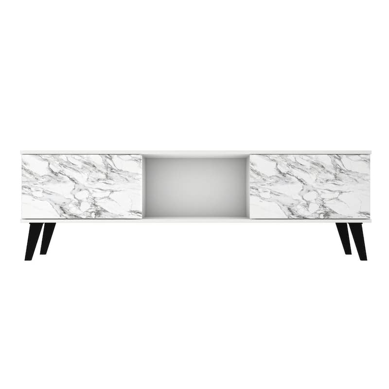 Manhattan Comfort Takajarvi Mid Century Modern Media Cabinet