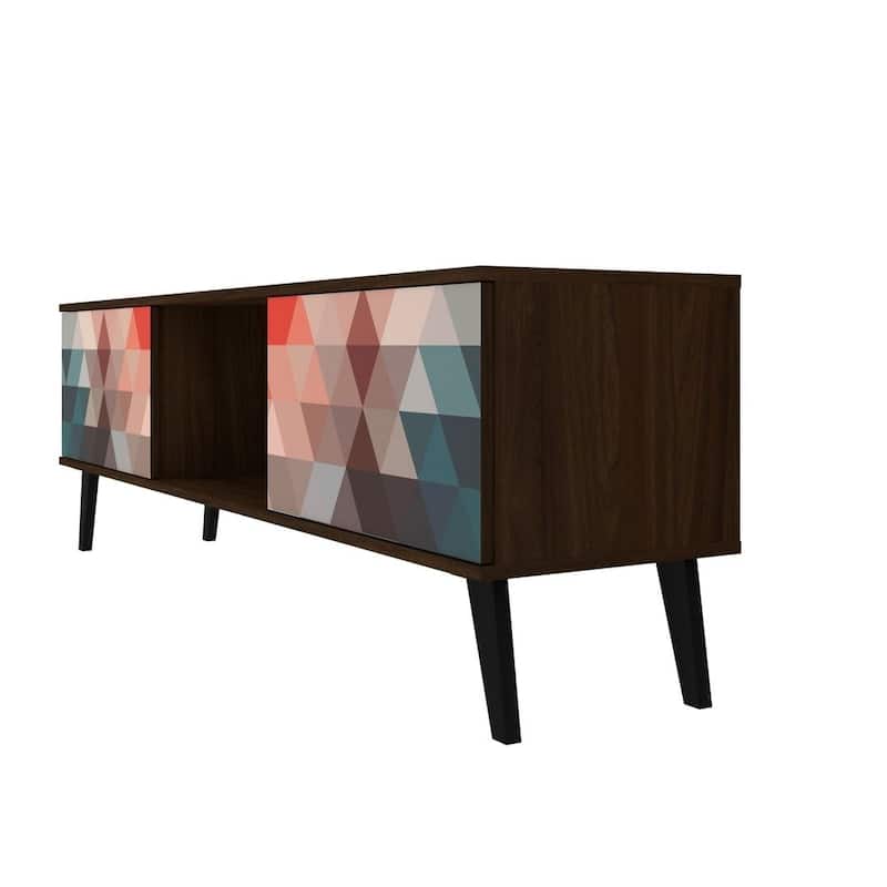 Manhattan Comfort Takajarvi Mid Century Modern Media Cabinet