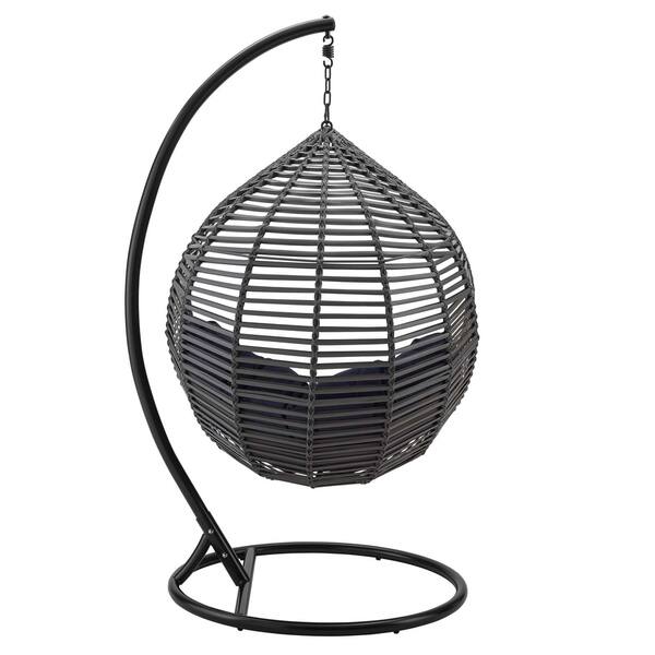 Shop Garner Teardrop Outdoor Patio Swing Chair Overstock 28733939